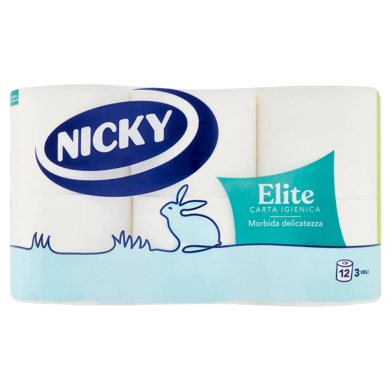 Nicky Elite Carta Igienica 12 pz