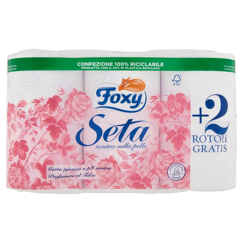Foxy Seta 4+2 pz