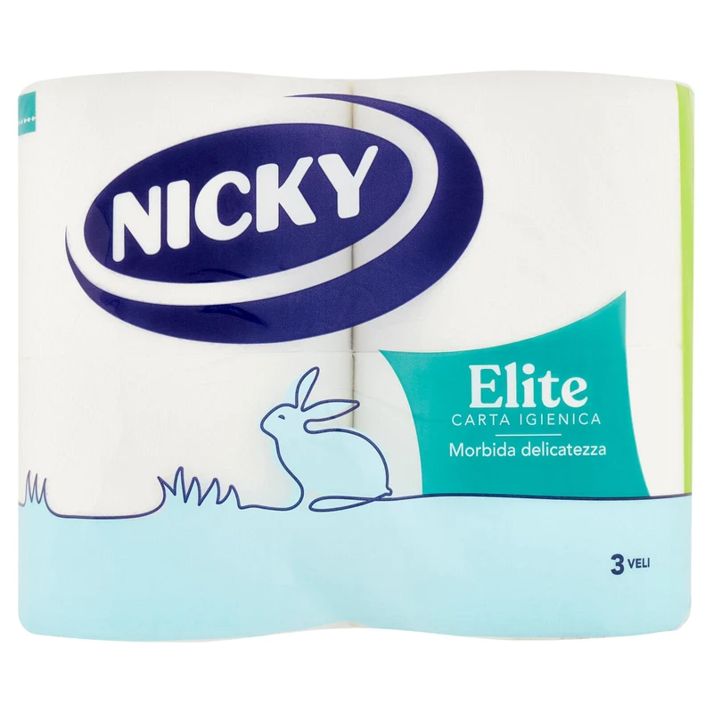Nicky Elite Carta Igienica 4 pz