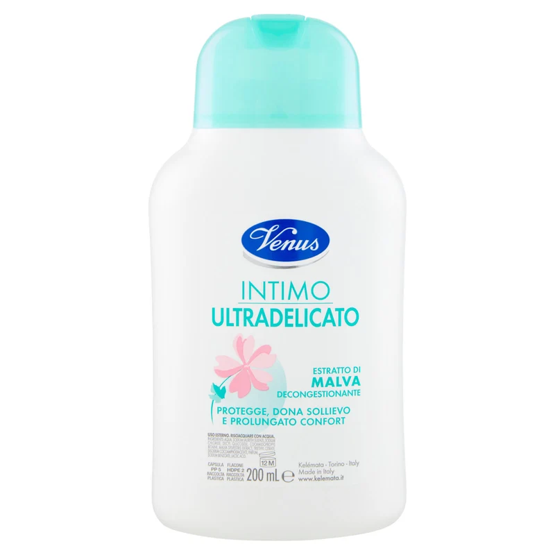 Venus Ultra Delicato Detergente Intimo & Corpo 200 mL