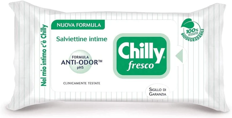 salviettine intime chilly fresh x12