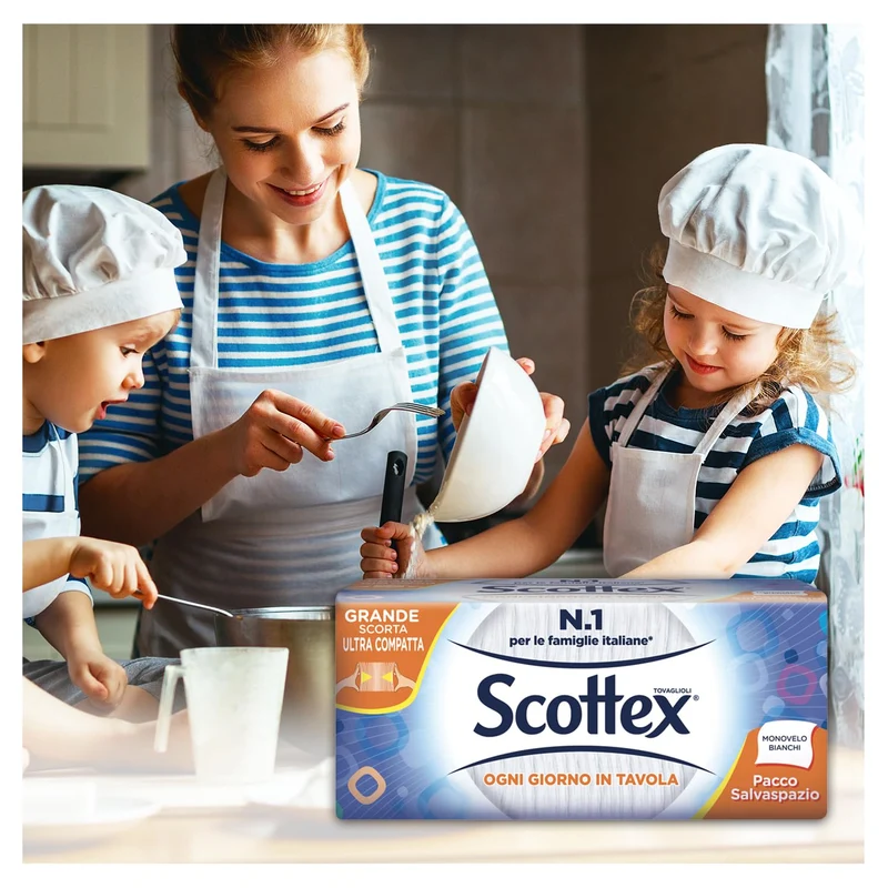 Scottex Tovaglioli Doppiovelo, 33 Pezzi