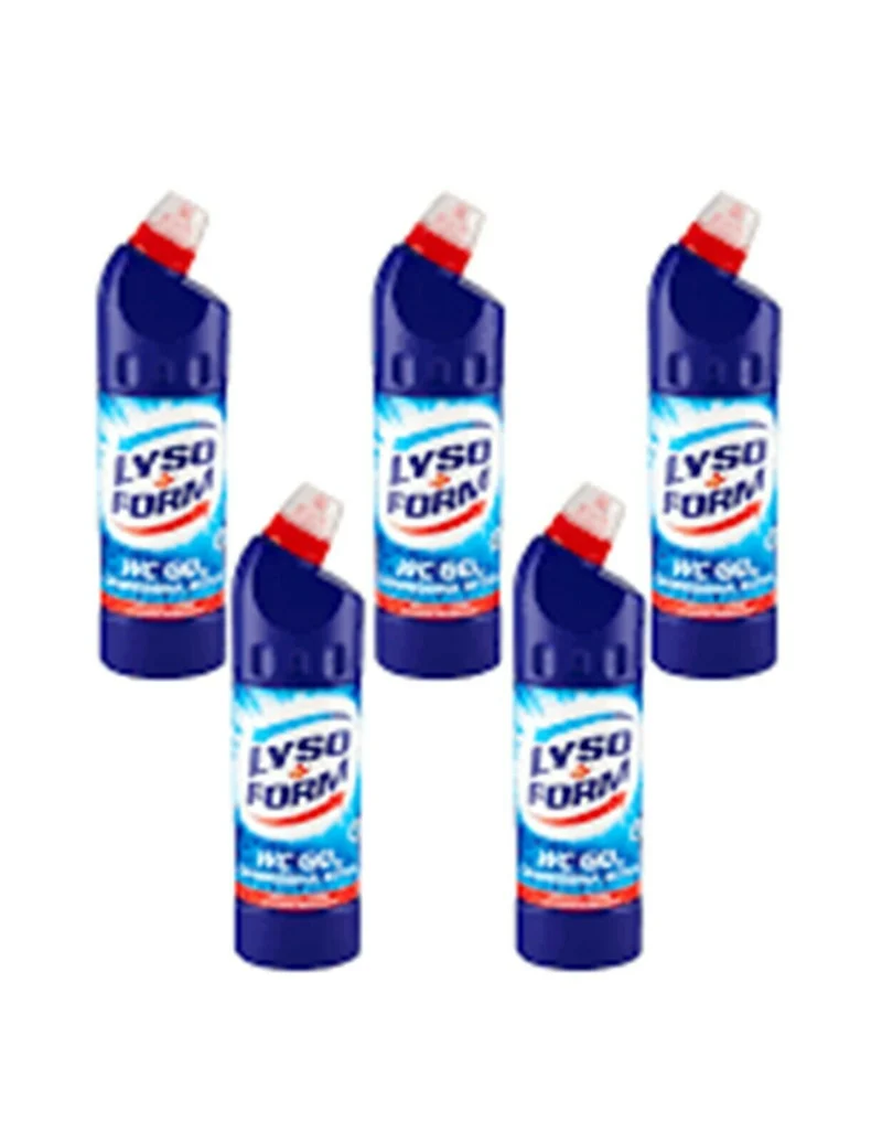 12BOTTIGLIE LYSOFORM WC GEL DISINCROSTANTE CANDEGGINA ATTIVA 750ML TOTALE.9000ML