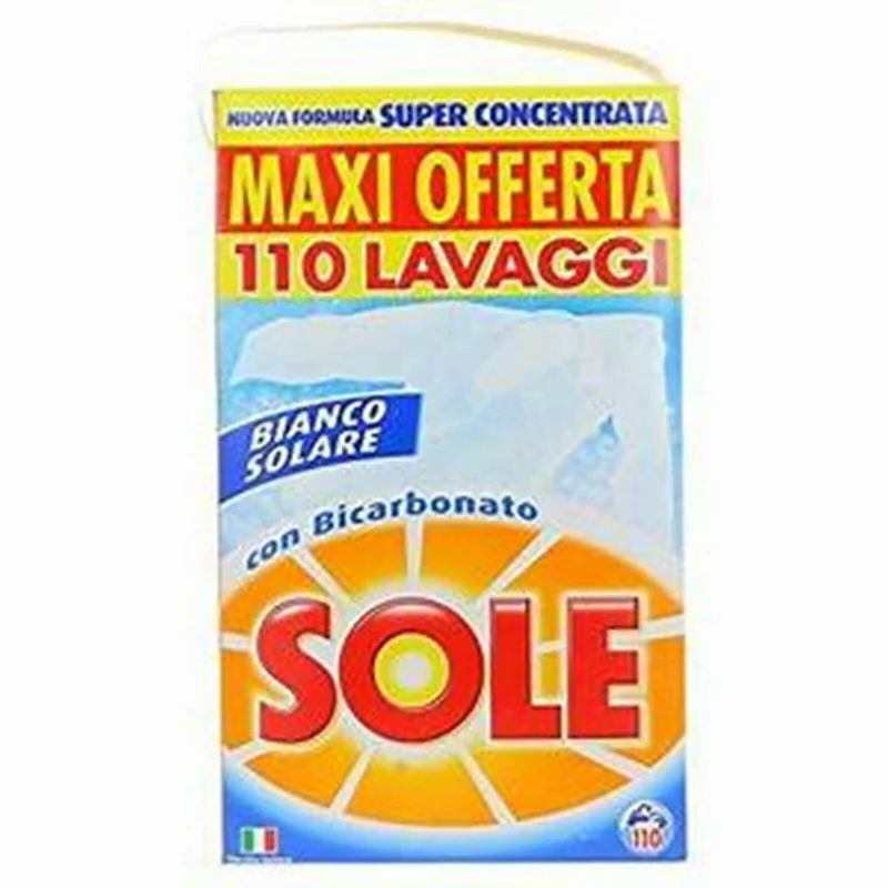 SOLE FUSTONE 110 misurini polvere detersivo per il bucato LAVATRICE