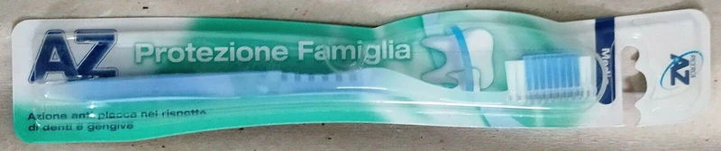 spazzolino az protezione familgia setole medie x 5 pezzi