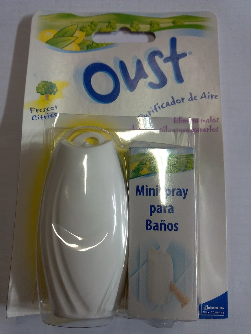 6 x Oust mini spry frescor citrico 10 ml