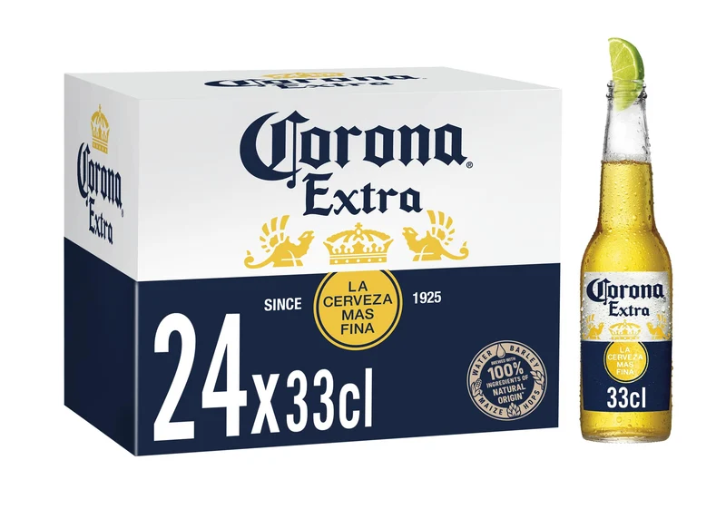 Corona Extra, Birra Bottiglia - Pacco da 24x330 ml