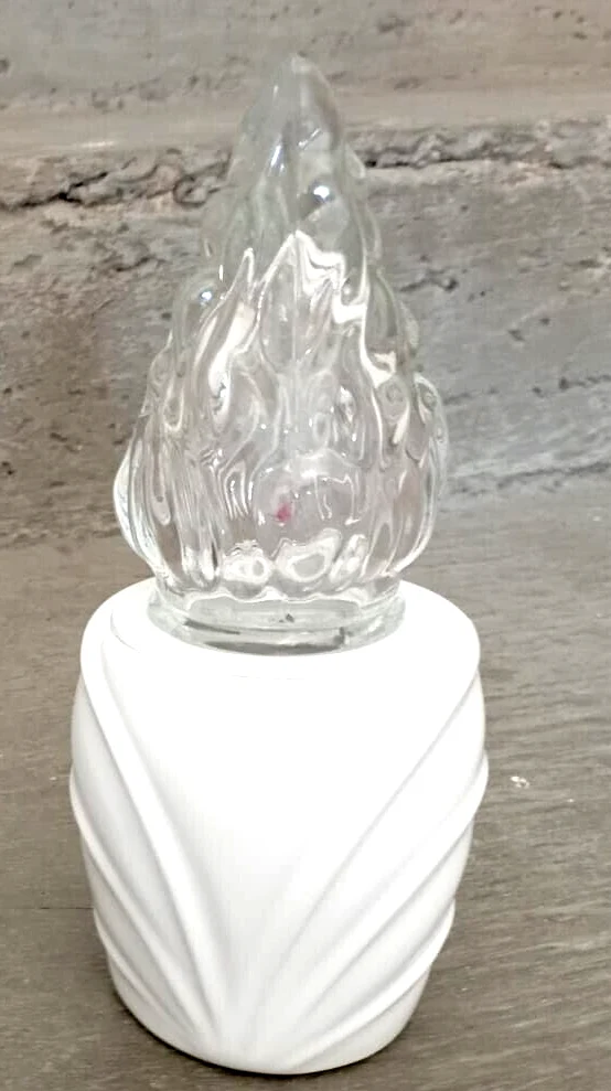 Lampe Pour Angelots Artisanal Cimetière En Porcelaine