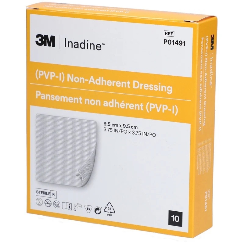 Inadine - Iodopovidone cm 9,5x9,5 (Conf. 10 pz.)