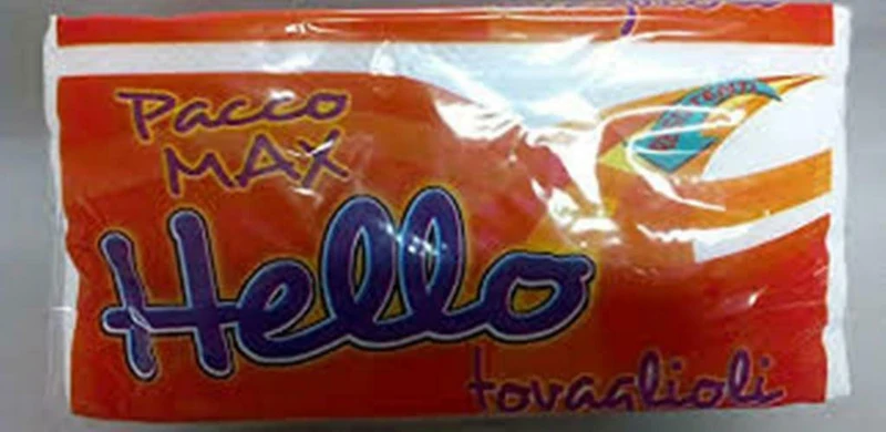 TOVAGLIOLI MONOVELO HELLO MAX X 3 PEZZI