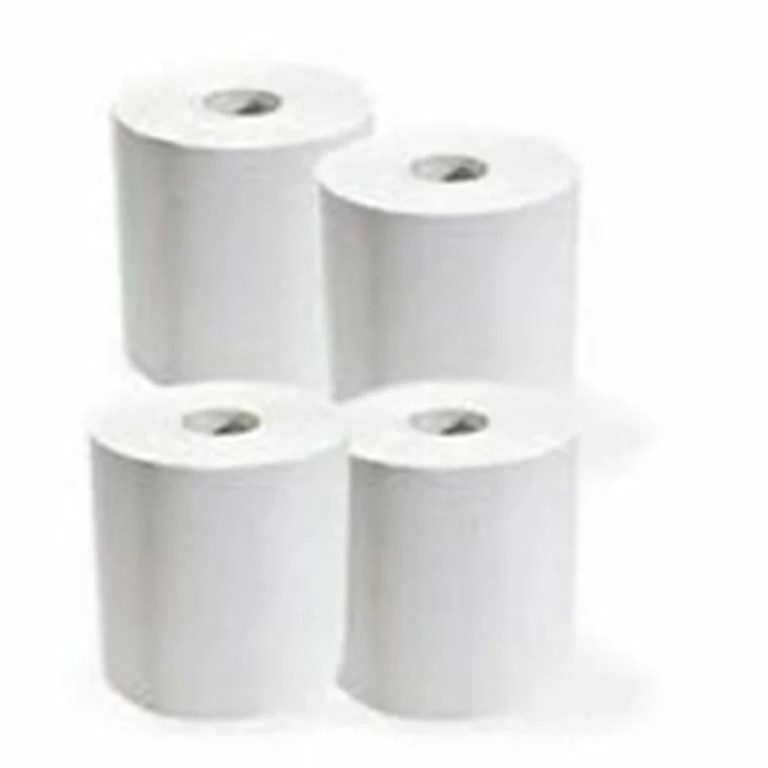 4ROTOLONI DI CARTA 4x800 strappi Assorbenti Bobine Rotol Asciugatutto 3200STR.