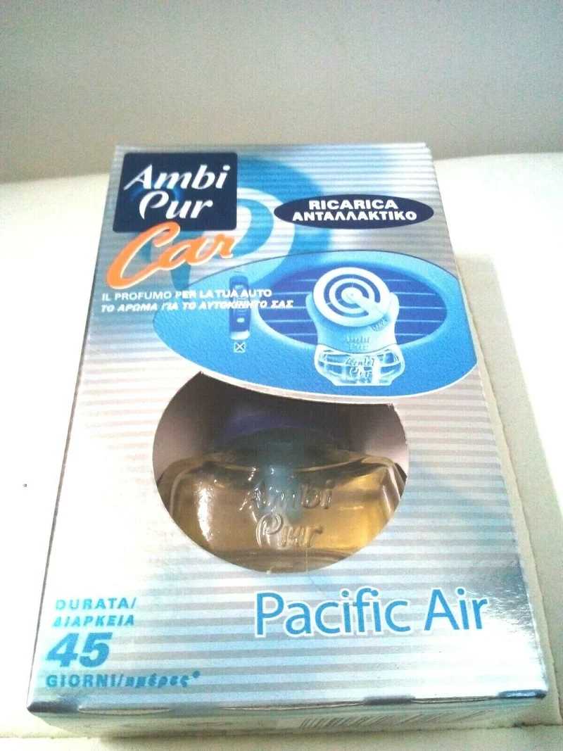 Deodorante Ambi Pur Car Pacific Air ricarica 8 ml.