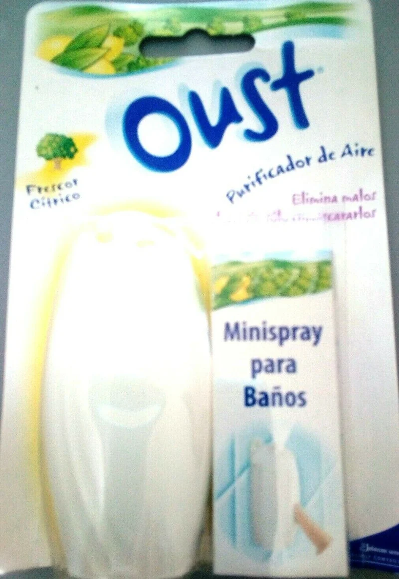 Deodorante Casa Oust minisray ml 10 x 12 pezzi FRESCHEZZA ALLA CITRONELLA