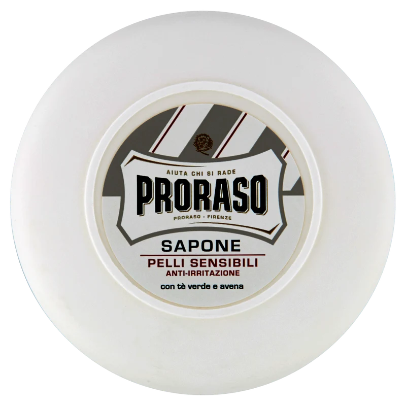 PRORASO SAPONE DA BARBA in ciotola PELLI SENSIBILI anti-irritazione 150ml