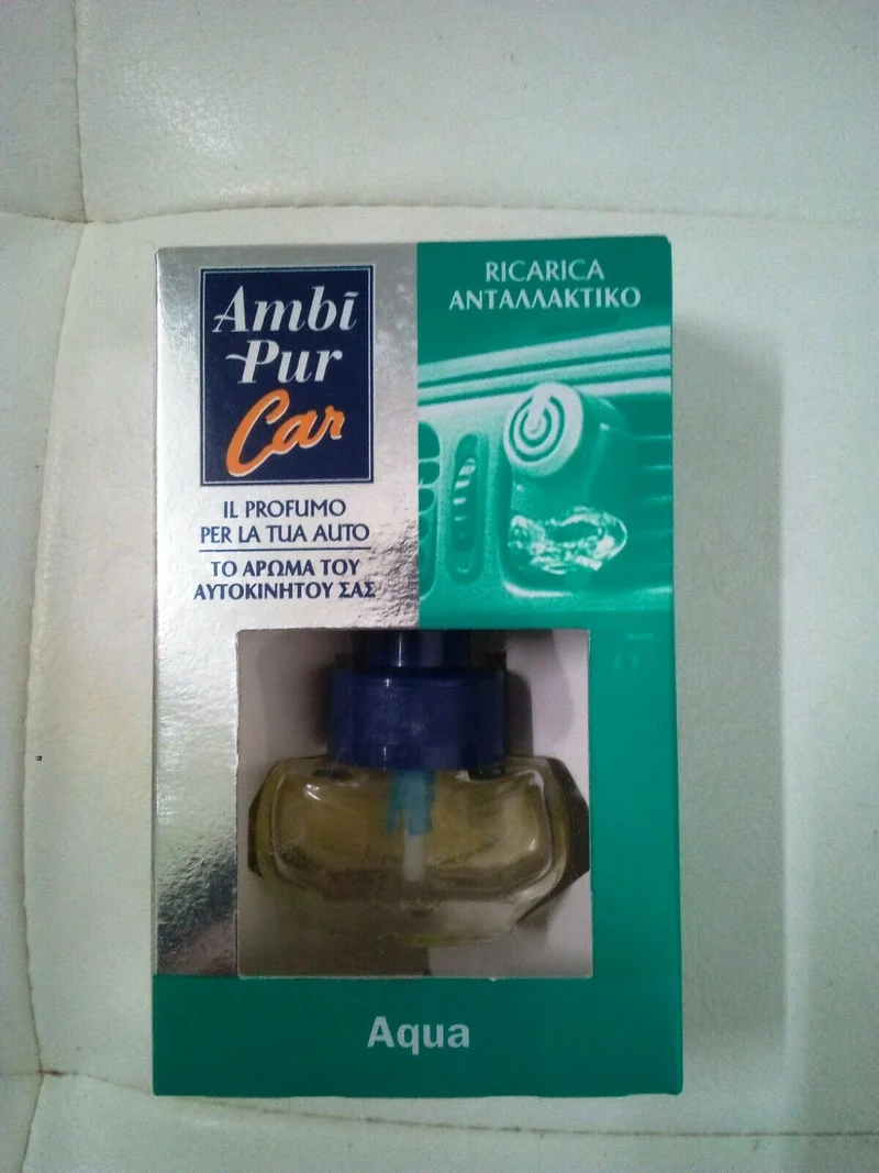 Deodorante Ambi Pur Car Acqua ricarica 8 ml. x 6 pezzi