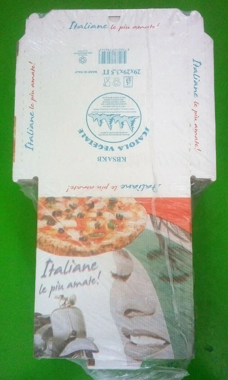 Cartoni di pizza, pizzabox con motivo 29x29x3 cm X 100