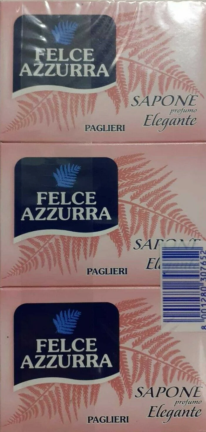 3X12 Saponette FELCE AZZURRA ELEGANTE Sapone Solido 100g gelsomino cashmereX 36