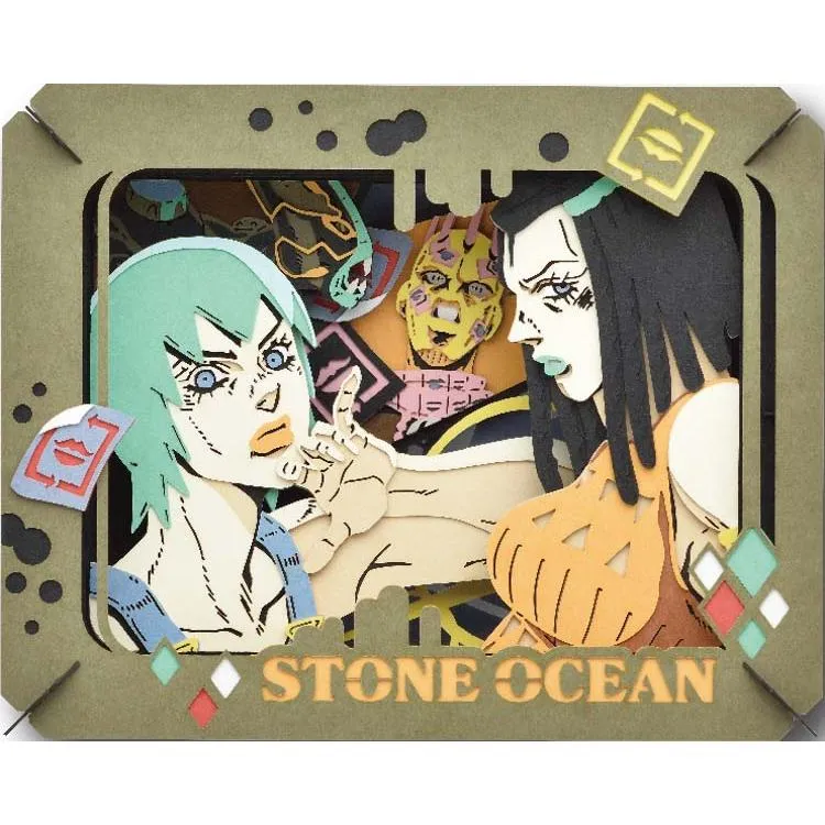 Paper Theater – Stone Ocean: E. Costello & FF (Le bizzarre avventure di JoJo) ENS-PT-297