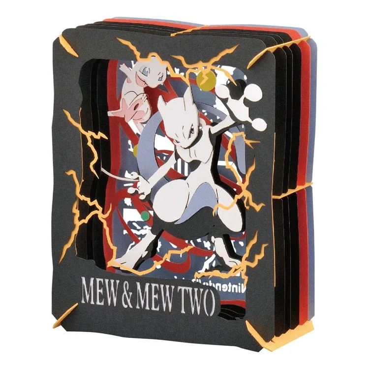 Paper Theater – Mew & Mewtwo (Pokémon) ENS-PT-072