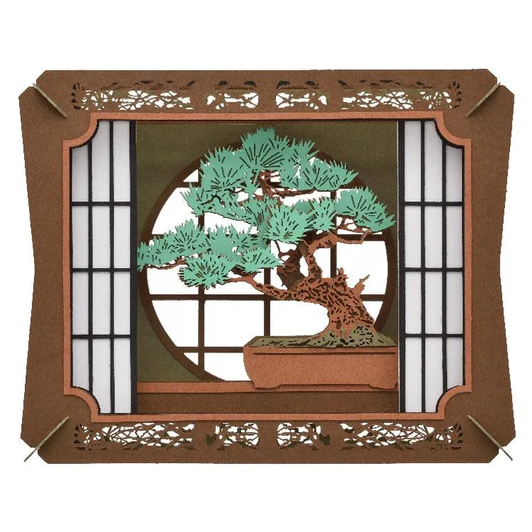 Teatro di carta – Bonsai di pino ENS-PT-322