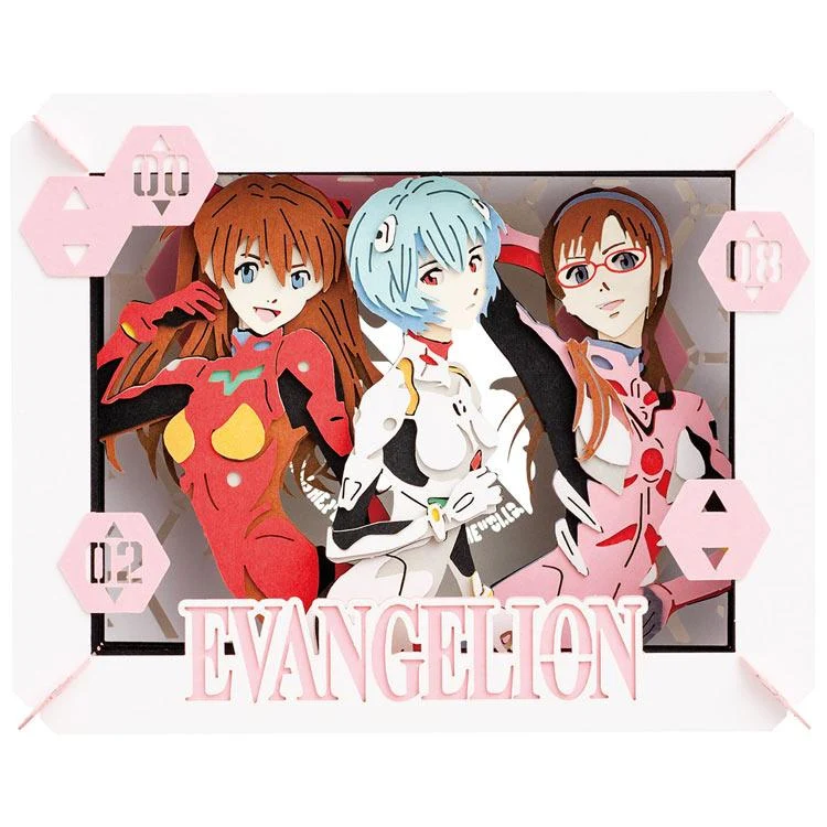 Paper Theater – Rei, Asuka e Mari (Evangelion) ENS-PT-155X