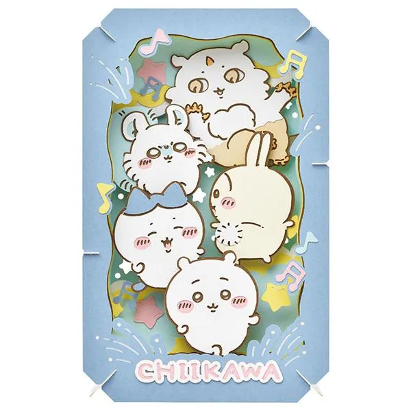 Teatro di carta Chiikawa PT-L48 Balla con tutti Ensky