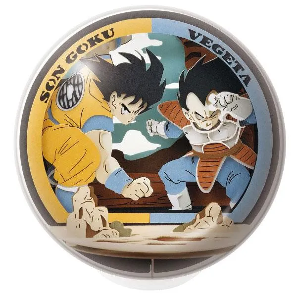 Paper Theater Dragon Ball Z PTB-15X Son Goku VS Vegeta Ensky