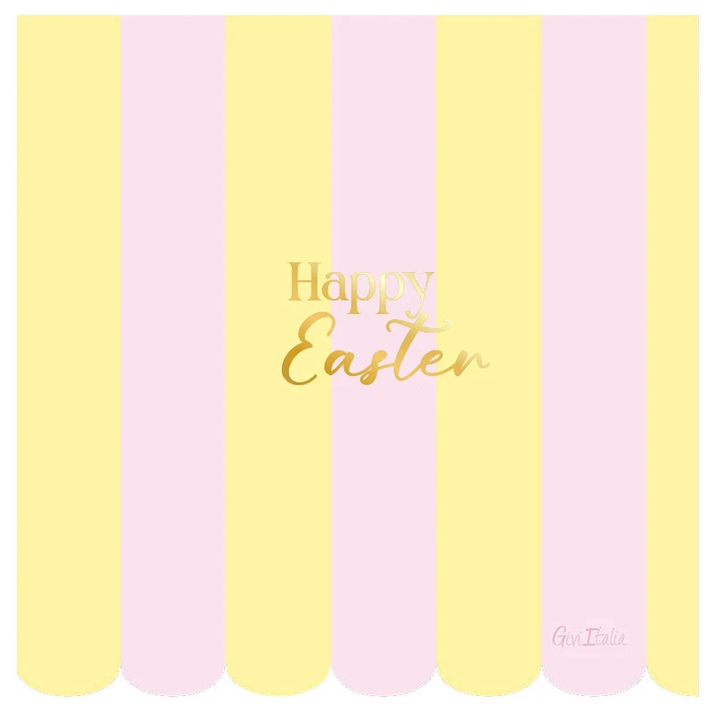 Tovaglioli in Carta Easter Bunny 33 x 33 cm - 16 pezzi
