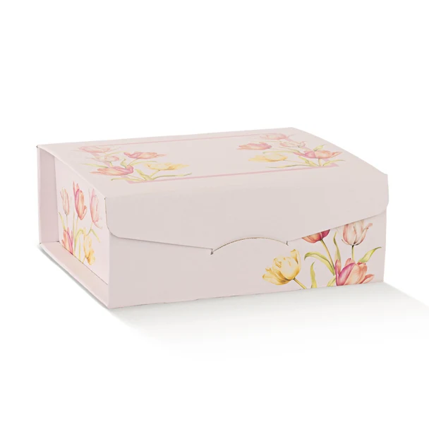 Scatola Gift Tulip 230 x 230 x 100 mm