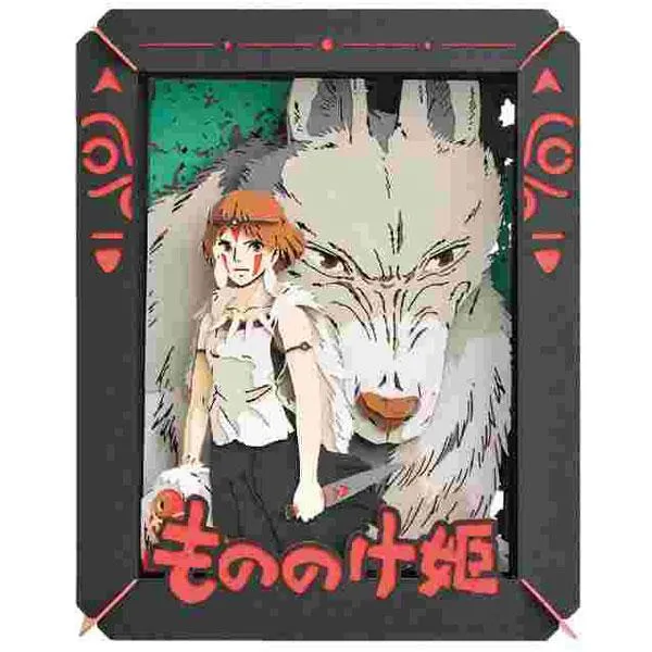 Paper Theater Principessa Mononoke PT-141X Principessa Mononoke Ensky
