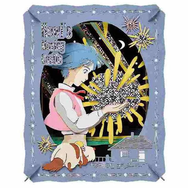 Paper Theater Il castello errante di Howl PT-233X Howl e il bambino delle stelle Ensky