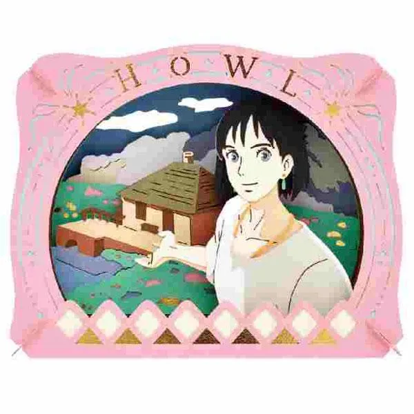 Il castello errante di Howl PT-253X del teatro di carta Howl Ensky