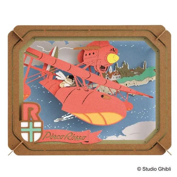 Paper Theater Porco Rosso PT-064X Dal mare Adriatico Ensky