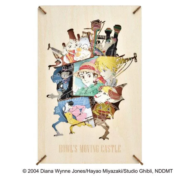 Paper Theater Wood Style Il castello errante di Howl PT-WL20X Il castello errante di Howl Ensky