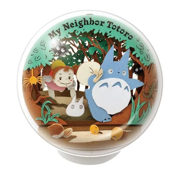 Paper Theater Ball Il mio vicino Totoro PTB-01X Tunnel segreto Ensky
