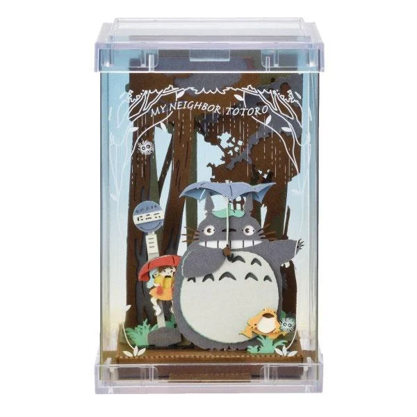 Cubo di carta per teatro Il mio vicino Totoro PTC-T05X Danza della pioggia Ensky