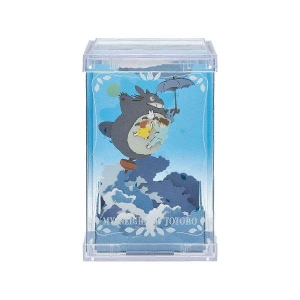 Cubo di carta per teatro Il mio vicino Totoro PTC-T01X Passeggiata al chiaro di luna Ensky