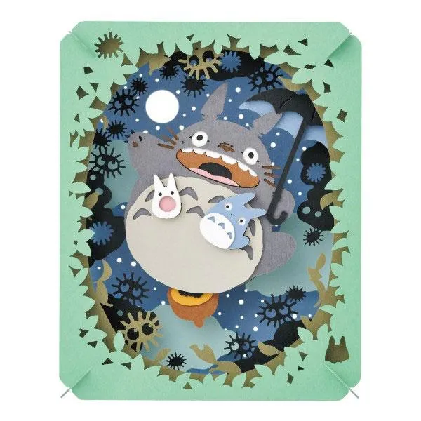 Paper Theater Il mio vicino Totoro PT-048X Cielo al chiaro di luna Ensky