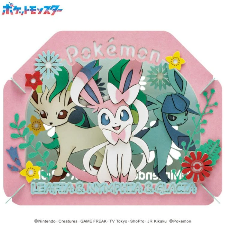 Paper Theater – Leafeon, Sylveon e Glaceon (Pokémon) ENS-PT-366