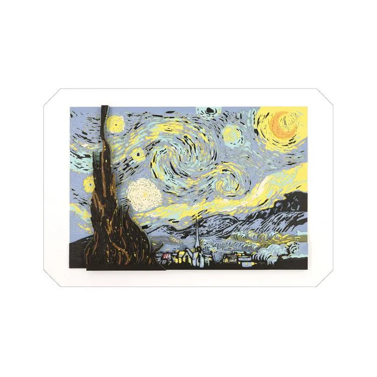 Paper Shadow Art Plus – Van Gogh: La notte stellata ENS-SA-C04