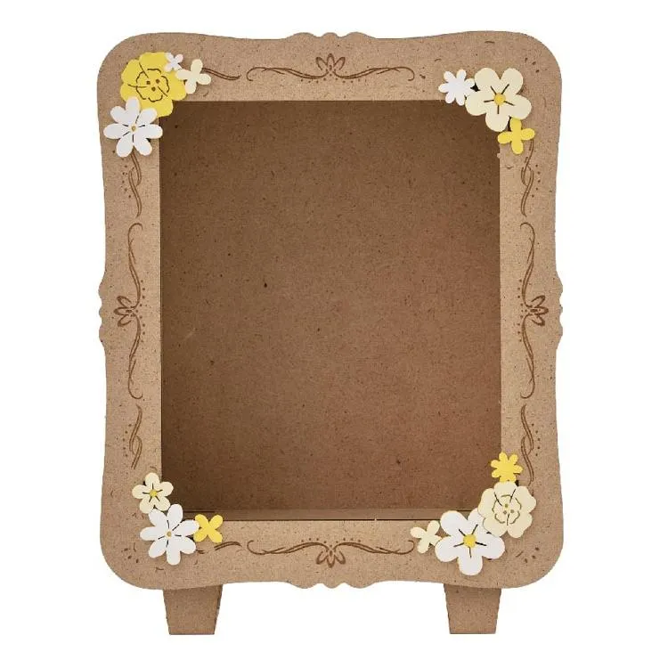Cornice decorativa in carta stile teatro – stile floreale ENS-PT-F03