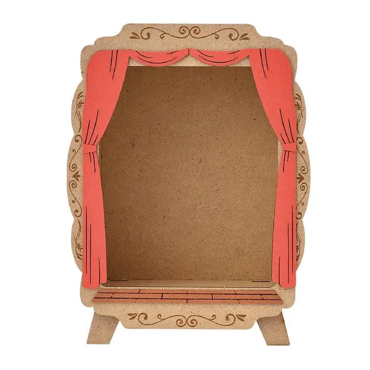 Cornice decorativa in carta stile teatro - ENS-PT-F02