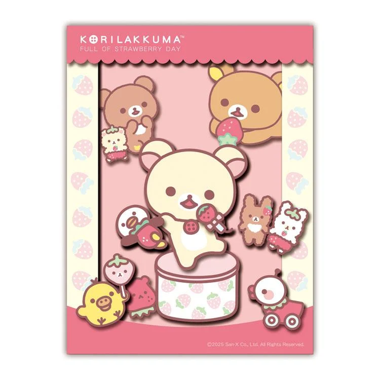 Paper Shadow Art Mini – Il giorno delle fragole di Korilakkuma (Rilakkuma) ENS-SA-M17