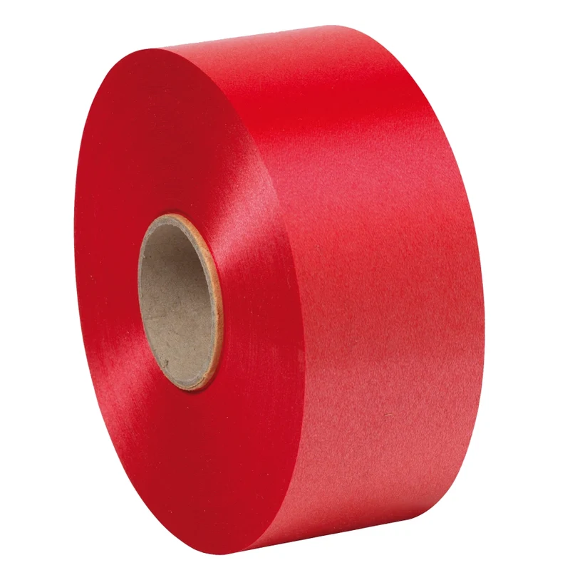 Nastro per Decoro Feste Rosso 50 mm x 100 mt