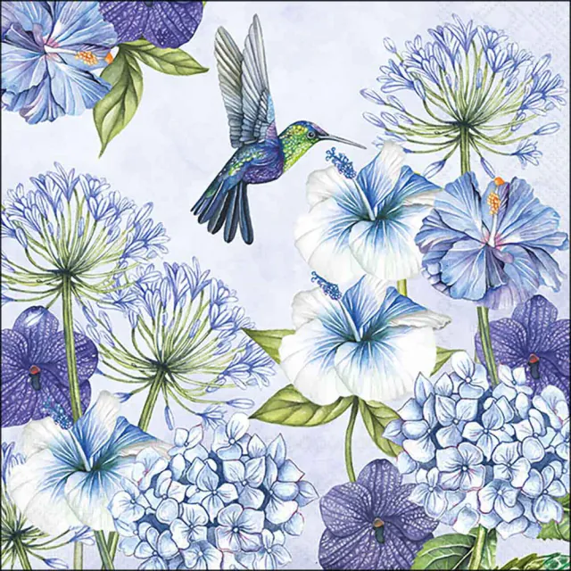 Tovaglioli in Carta FSC a 3 Veli 33 x 33 cm Hummingbird - 20 pezzi