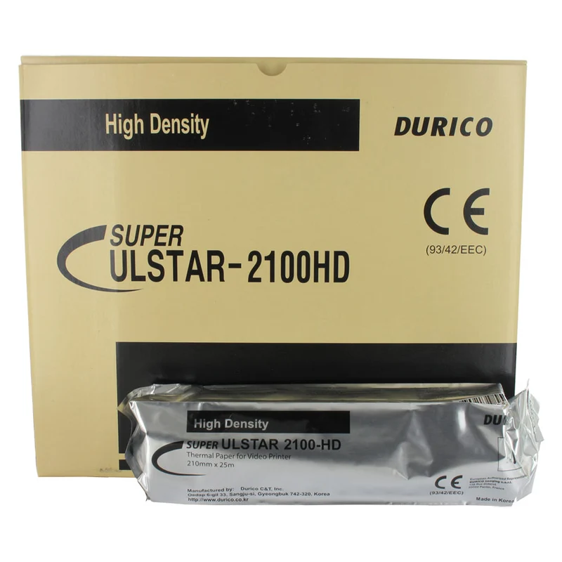 Carta ecografia DURICO compatibile Sony UPP-210HD (conf. 5 rotoli)