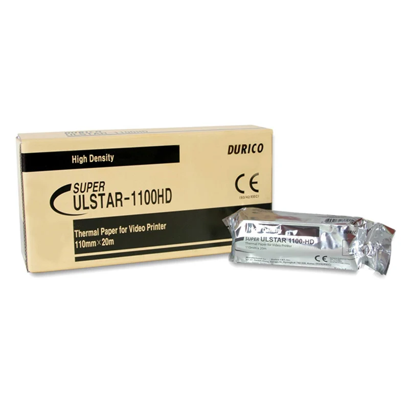 Carta ecografia DURICO compatibile Sony UPP-110HD (conf. 5 rotoli)
