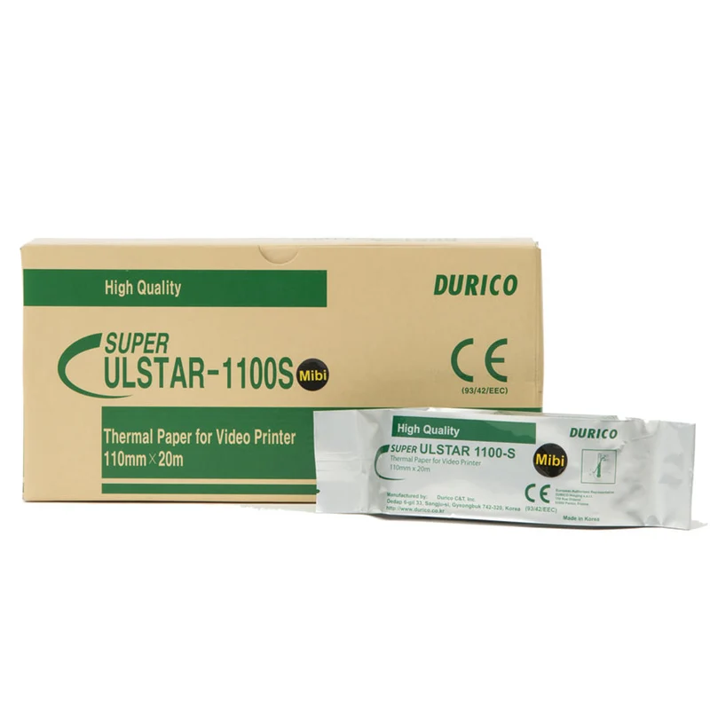 Carta ecografia DURICO compatibile MITSUBISHI K61S/KP61S/KP61B (conf. 5 rotoli)