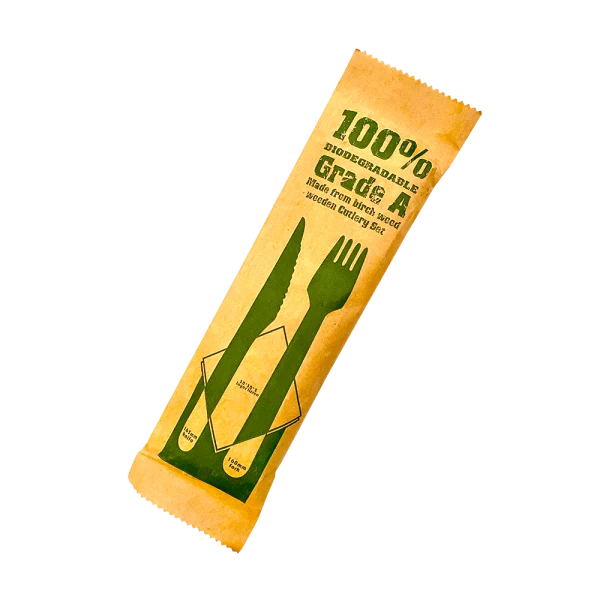 Pack 3x1 Tenedor, Cuchillo y Servilleta