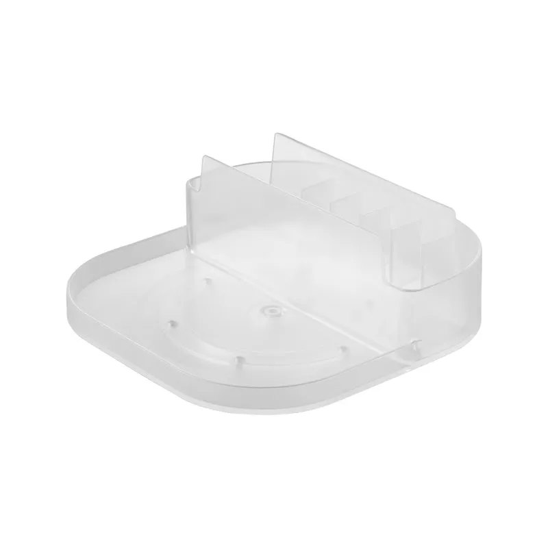 Slim Rotating Storage Tray with Compartments